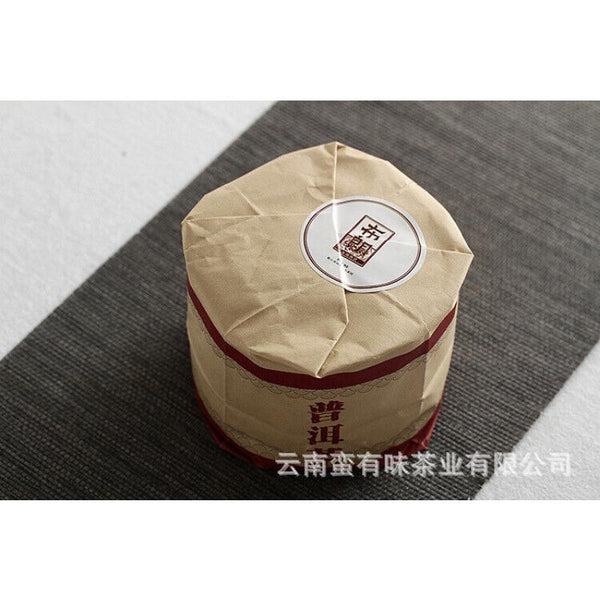 CIFbuy Yunnan Pu'er Tea 2021 Big Tree Old Tree Tea 100g Brown Ripe Cake (Chong)