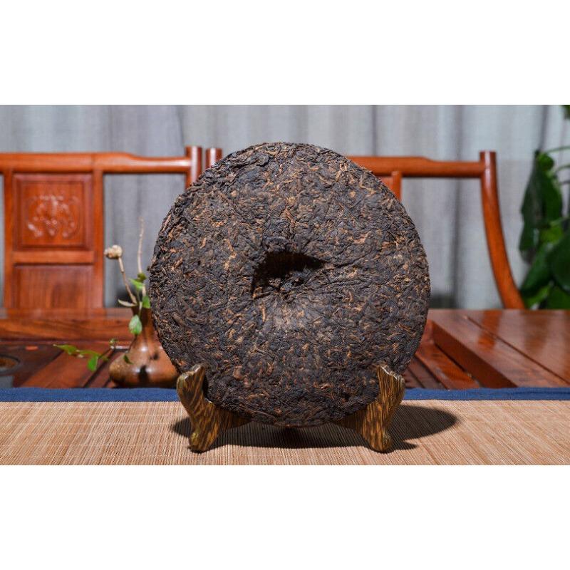 CIFbuy Yunnan Pu'er 357g Menghai Pu'er Ripe Tea Cake Yunnan Tea