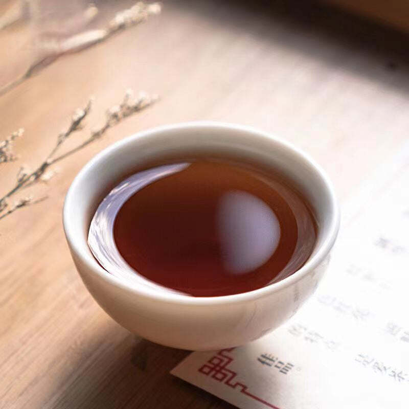 CIFbuy 357g Menghai Puerh Ripe Tea Cake Yunnan Aged Pu-erh Cooked Tea Chinese Black Tea