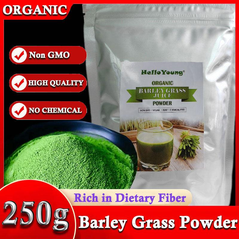 Organic Barley Grass Powder original 250g Minerals, Antioxidants and Protein, Support Immune System and Digestion, Vegan Main image