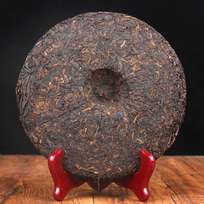 CIFbuy 357g Yunnan Menghai Ripe Puerh Tea Cake Kungfu Pu-erh Cooked Tea Old Tree Pu'er