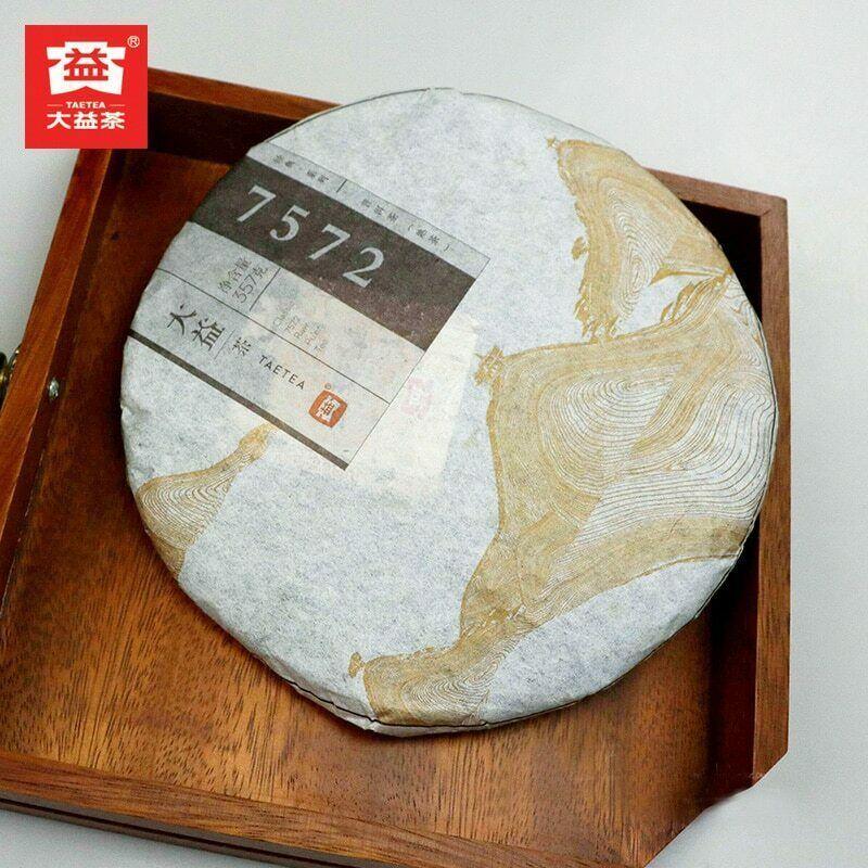 CIFbuy Top Premium TAETEA Dayi 7572 Shu Puer Chinese 100% Authentic Ripe Puerh Tea 357g