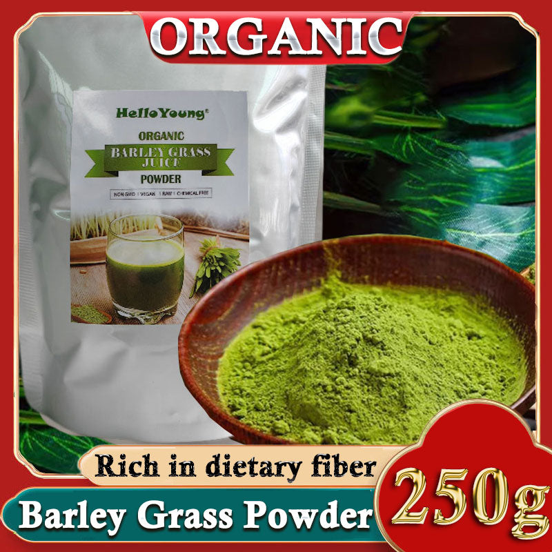 Organic Barley Grass Powder 250g, Green Superfood for Smoothie, 100% Pure&Natural I Nutritionally Complete Main image