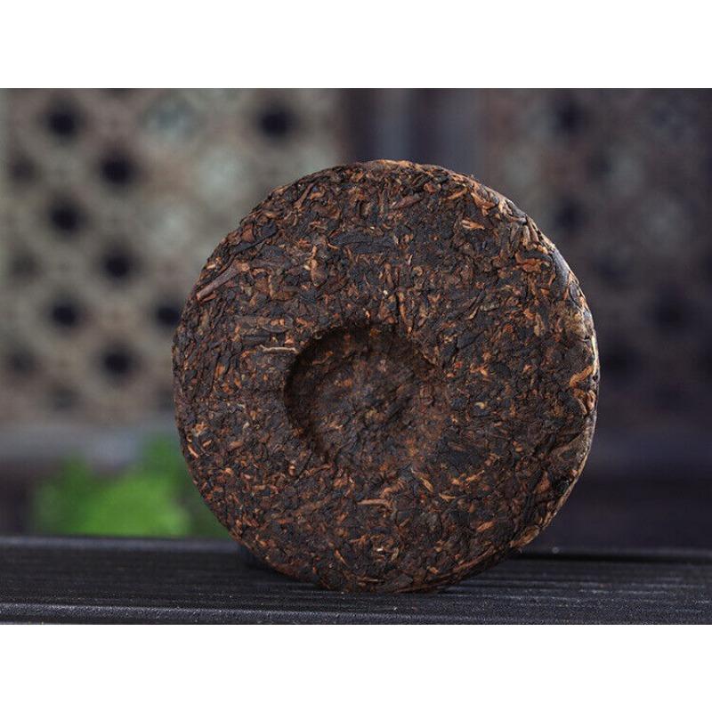 CIFbuy 100g Banzhang Golden Bud Puerh Ripe Tea Cake Aged Ripe Yunnan Puerh Tea Leaves