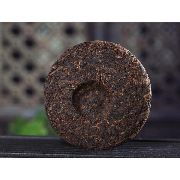 CIFbuy 100g Banzhang Golden Bud Puerh Ripe Tea Cake Aged Ripe Yunnan Puerh Tea Leaves