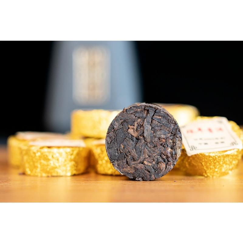 CIFbuy 500g Yunnan Pu'er Tea Ripe Tea Aged Pu'er Small Round Cake Mini Tuo Tea