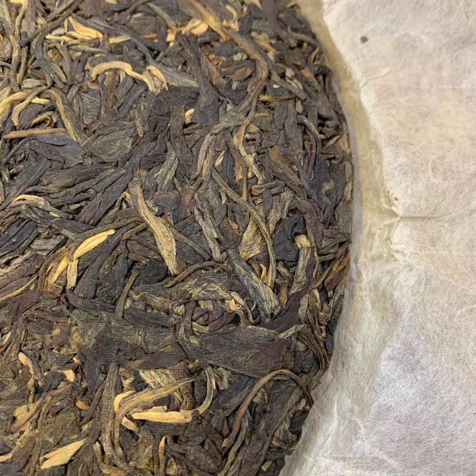 CIFbuy 357g Yunnan Pu'er Tea 2008 Bnazhang Aged Tree Puerh Raw Tea Cake Old Pu-erh Tea