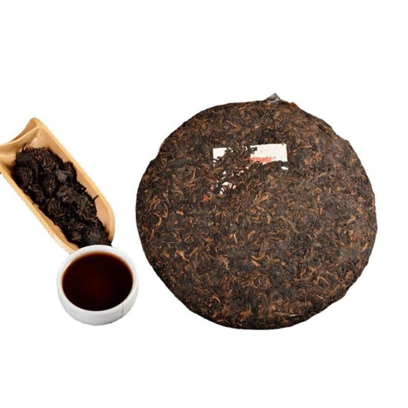 CIFbuy Tong Qing Hao Pu-erh Tea Cake Yiwu Mt. Old Tea Ripe Puer Cooked 357g/12.59oz