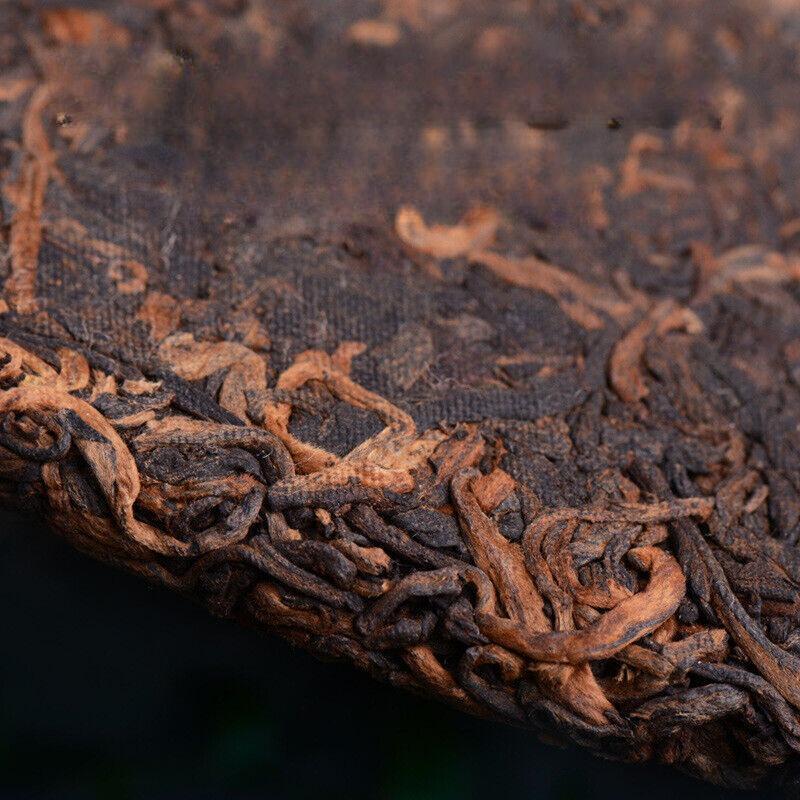 CIFbuy Yunnan Pu'er Ripe Tea Cake Bulang Mountain 300g Old Tree Tea Pu'er