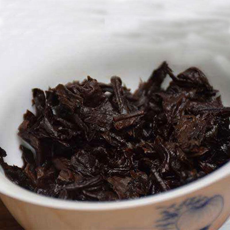 CIFbuy Yunnan Pu'er Ripe Tea Brick Jujube Scented Old Tea Brick 250g