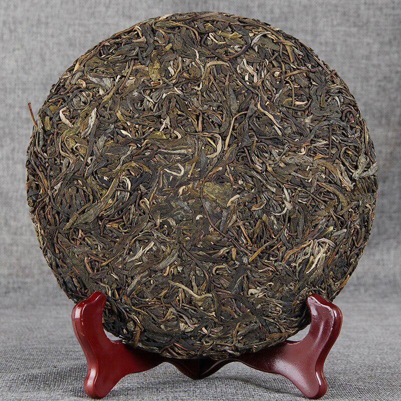 CIFbuy 2018 Shenyuan Old Tree Yunnan Spring Jingmai Raw Puerh Tea Cake, 357g
2018年深源老树云南春季景迈生普洱饼茶，357克