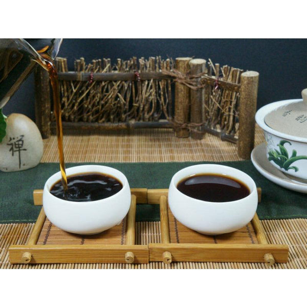 CIFbuy Liu Pao Rice Brick Tea * Guangxi Aged Liu Bao Tea Black Tea Dark Tea Brick 500g