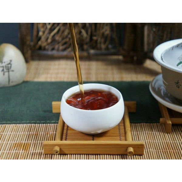 CIFbuy Liu Pao Rice Brick Tea * Guangxi Aged Liu Bao Tea Black Tea Dark Tea Brick 500g