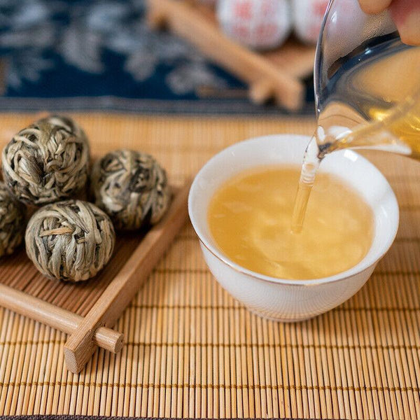 CIFbuy 500G Yunnan Baihao Longzhu Ancient White Tea White Buds Spherical Handcrafted