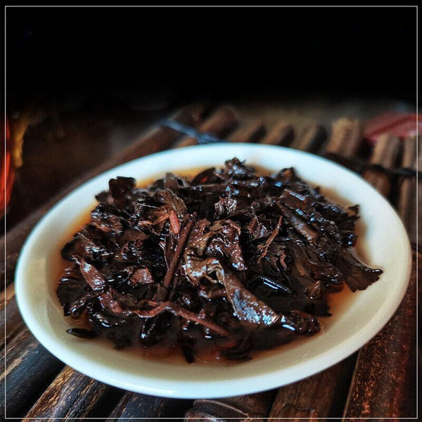 CIFbuy Yunnan Pu'er Old Ripe Tea 200g Yiwu Ripe Tea