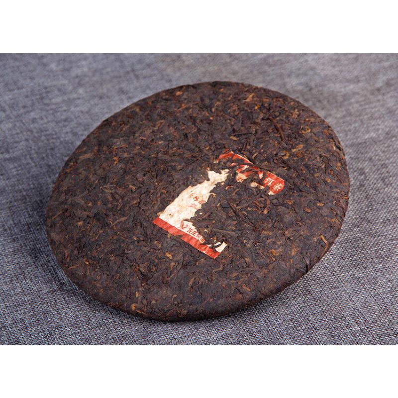 CIFbuy Top Yunnan Seven Seed Cake 0658 Puerh Ripe Tea Classic Aged Old Ripe Tea 357g