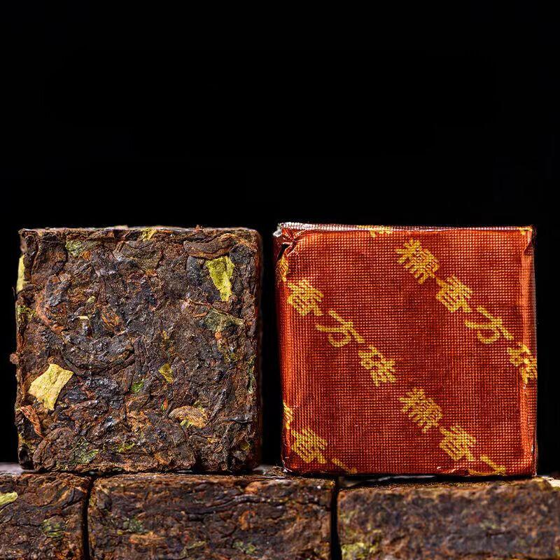 CIFbuy 50g Puerh Ripe Tea Glutinous Rice Fragrance Pu-erh Cooked Tea Brick Pu'er Tea Main image