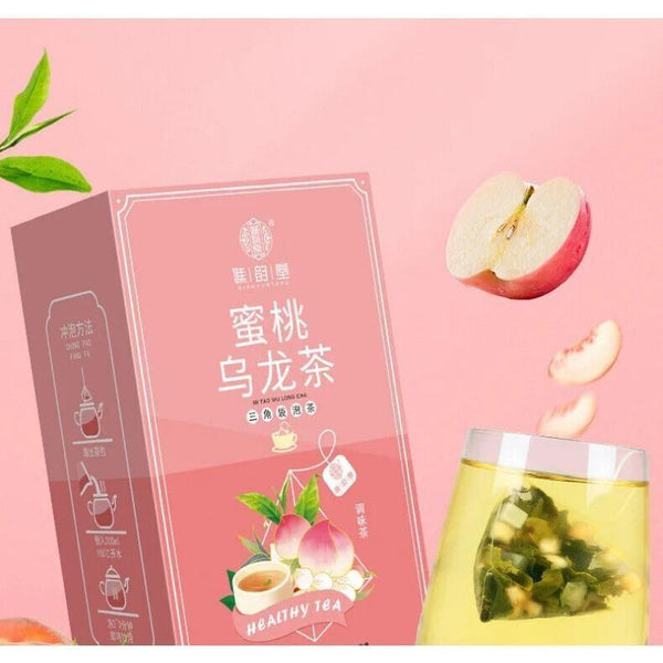 CIFbuy Honey Peach Oolong Tea Healthy Herb Tea Bag 150g/30 Bags
