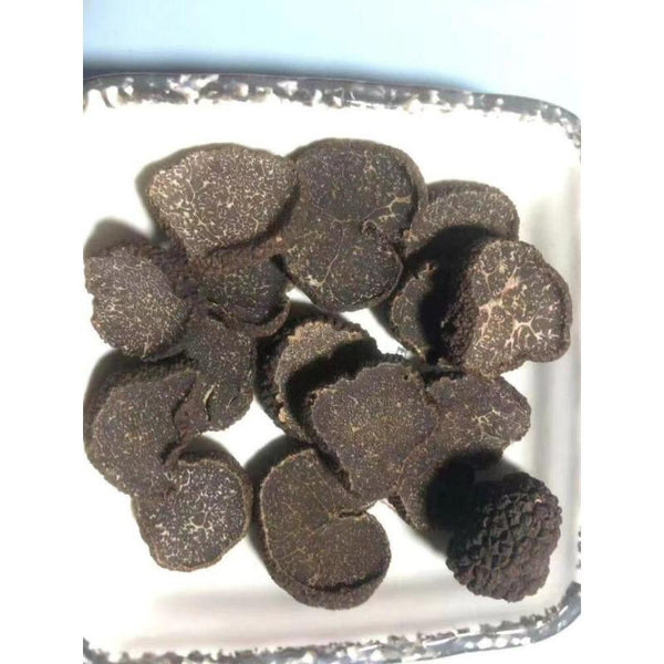 CIFbuy 25-100g Sliced Black Truffle (1.76 oz) Dried Truffle Cloud Black Truffle