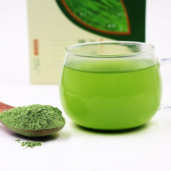 Organic Barley Grass Powder original 250g barley grass official store Organic Non-GMO Vegan Cold-Juiced and Low-Temperature Dried