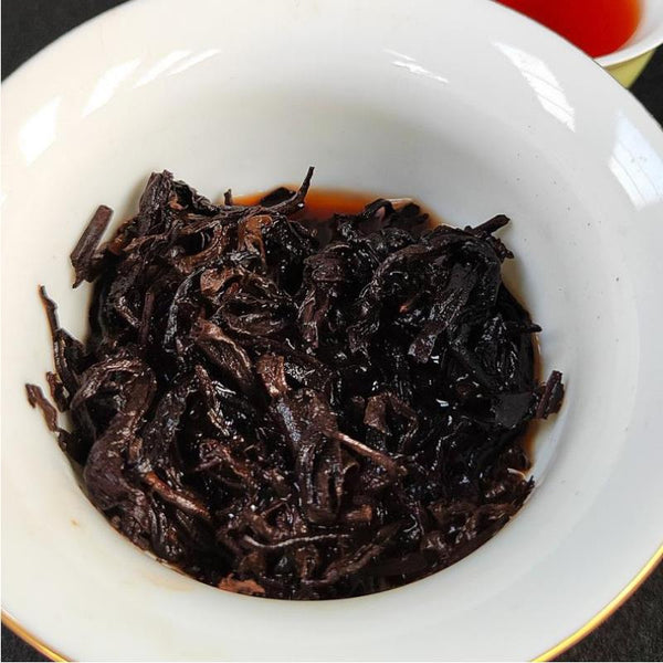 CIFbuy 357g Yunnan Old Puerh Tea Date Fragrance Pu-erh Ripe Tea Cake Cooked Pu'er Tea