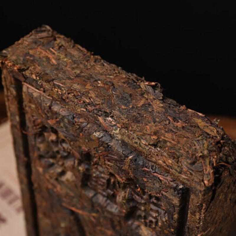 CIFbuy 1kg Hunan Anhua Black Tea Black Brick Tea Old Original Leaf Black Brick Tea