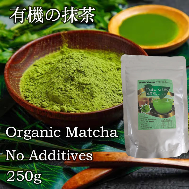 Organics Matcha Tin - 100% Certified Organic Matcha Powder | matcha green tea powder Authentic Ceremonial Grade Japanese Green Tea Main image