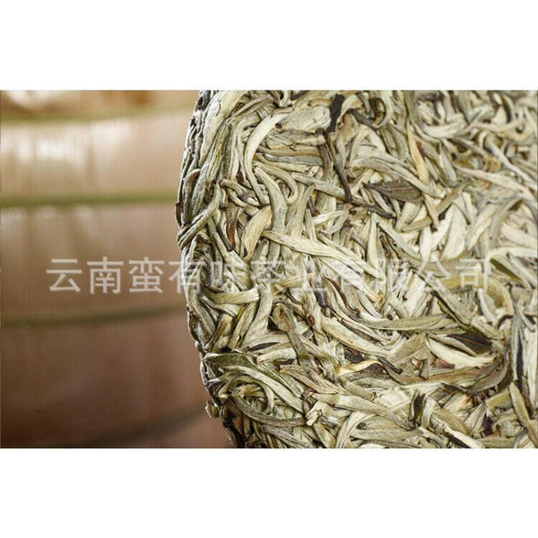 CIFbuy 357g Moonlight White Tea Cake Yunnan Baihao Silver Needle Jinggu Single Bud