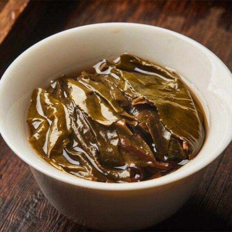 CIFbuy Yunnan Puerh Tea Menghai 250g Raw Tea Brick Flower & Fruit Fragrance