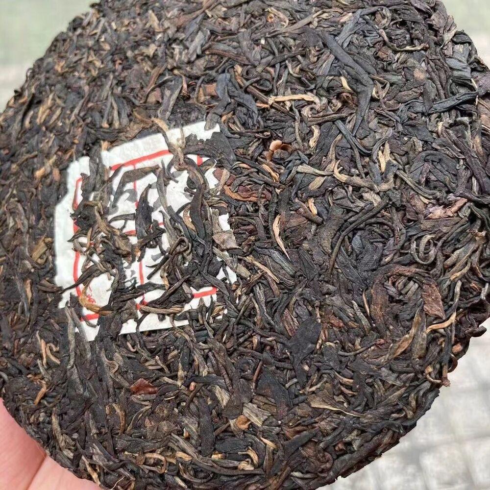 CIFbuy 357g Yunnan Old Puerh Tea 2009 Daxueshan Sheng Pu-erh Tea Cake Aged Pu'er Tea