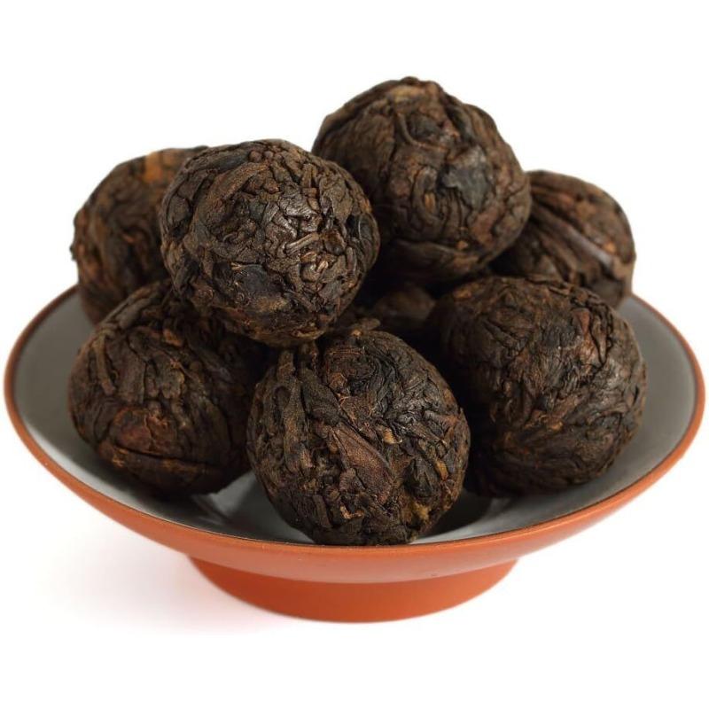 CIFbuy Puerh Tea Cake 100g 2010 Year Ripe Shu Supreme Yunnan Handmade Puerh Tea Secondary image