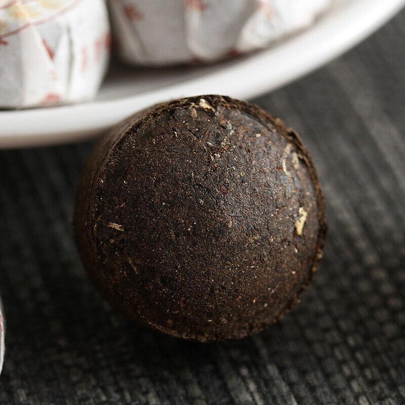 CIFbuy Yunnan Pu'er Tea 2020 500g Glutinous Rice Fragrance Ripe Tuo(White Cotton) Pu'er