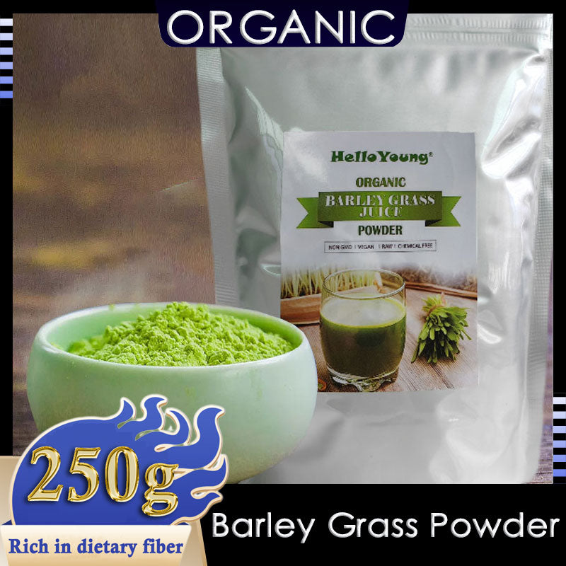 Imported Unsweetened Premium Organic Barley Grass Powder 250g lowering cholesterol, beautiful skin, healthy slimming drink Main image