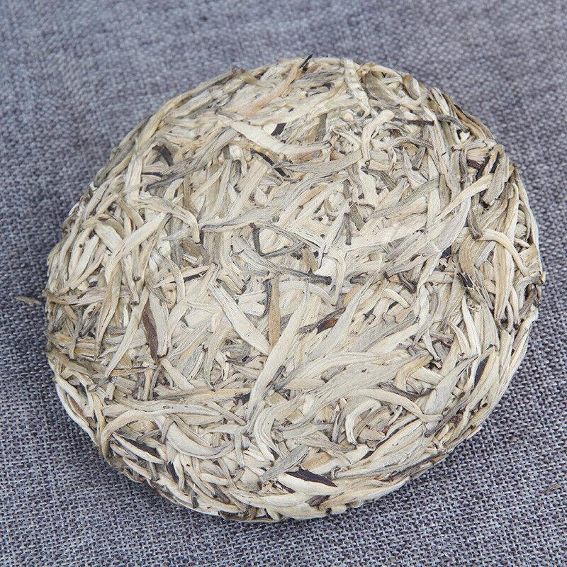 CIFbuy 200g White Tea Cake Silver Needle Yunnan White Tea Ancient Tree Pu'er Tea Cake