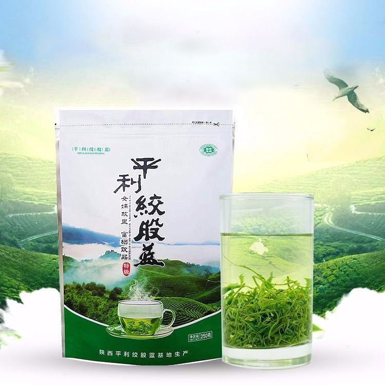 Organic Jiaogulan Herbal Tea Five Leaves Gynostemma Pentaphyllum Herbs Tea 250g