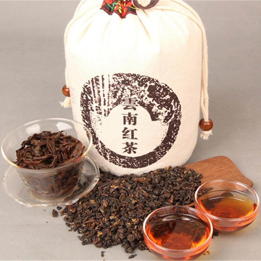 CIFbuy Premium Natural Yunnan Black Tea 1000g Golden Bud Loose Leaf Energy Tea Main image