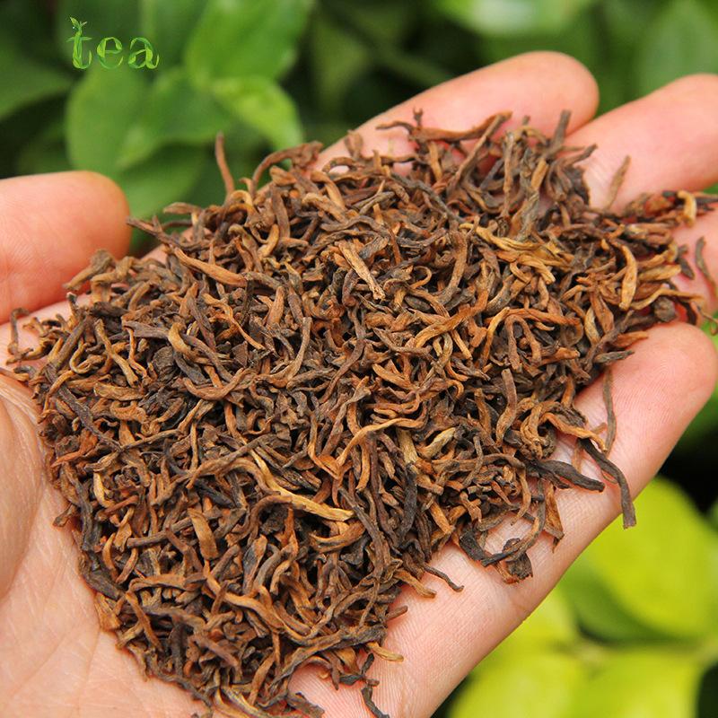 CIFbuy Century-old Tree Small Pile Fermented Tea Imperial Puer Powder Tea Ban Zhang Wu Zhai Golden Sprout Golden Needle Ripe Tea Pu Chun