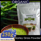 HelloYoung Imported Unsweetened Premium Organic Barley Grass Powder 250g pure organic body detoxification, moistening intestines