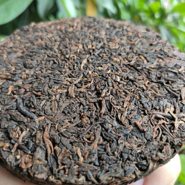 CIFbuy Wild Old Tea Pu'er Tea Ripe Puer Tea 100g * 5 Pcs Puerh Tea Cake