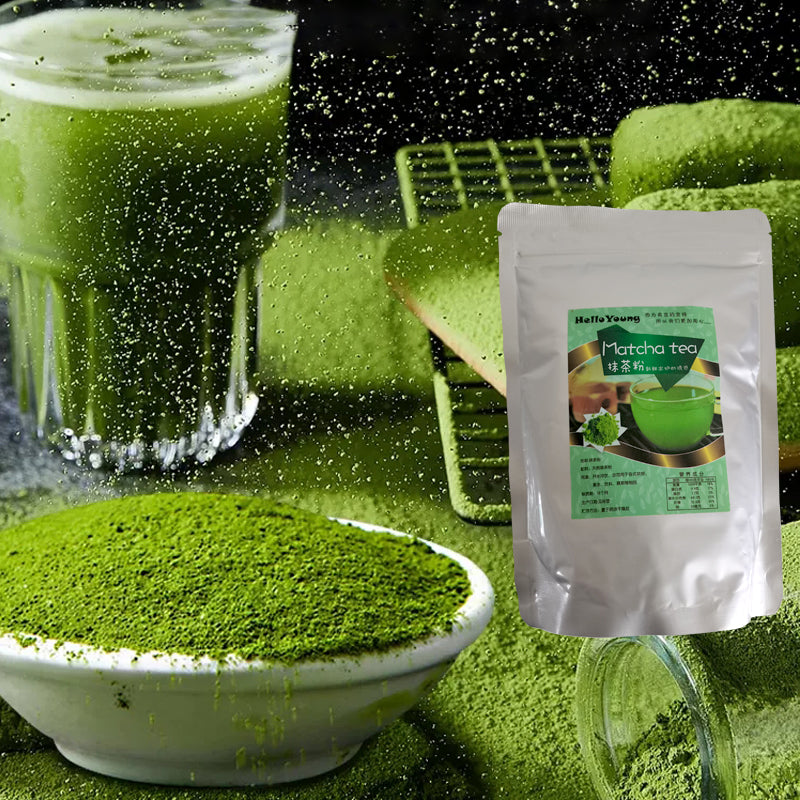 Pure Unsweetened Matcha Powder -Ceremonial Grade/Keto/Low Crab/Superfood 250g Main image