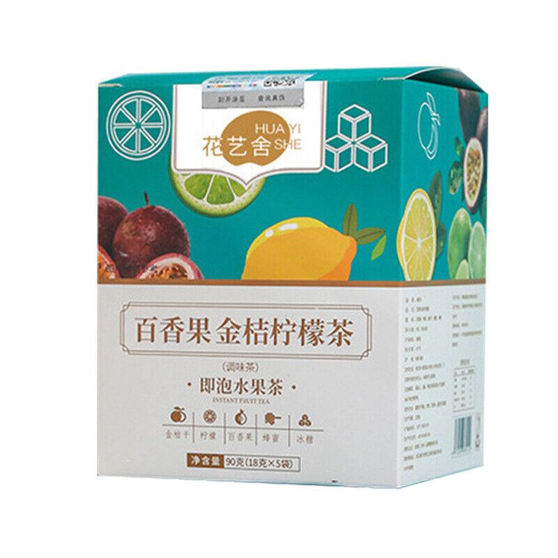 CIFbuy Kumquat Lemon Passion Fruit Tea Flower Fruit Tea Freeze-dried Lemon Slices 90g