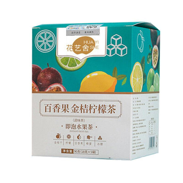 CIFbuy Kumquat Lemon Passion Fruit Tea Flower Fruit Tea Freeze-dried Lemon Slices 90g