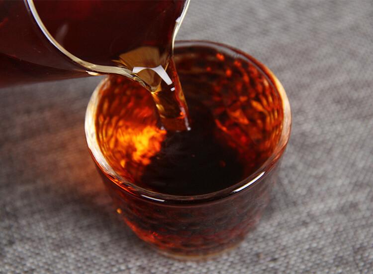 CIFbuy 2003 Bingdao Iceland Aged Tribute Tea Ripe Puer Tea Palace Golden Pu'er Shu 357g