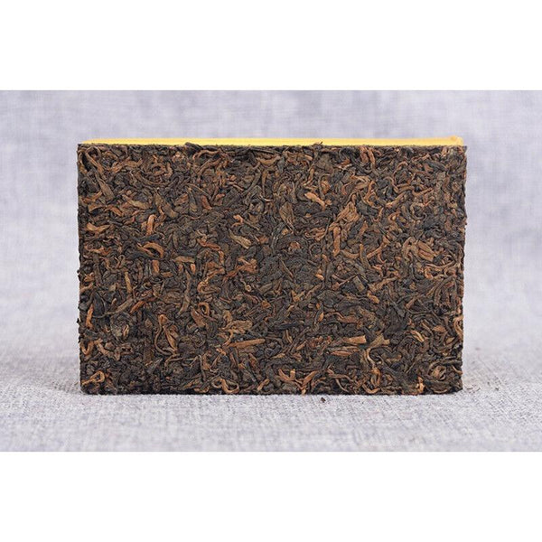 CIFbuy Yunnan Pu'er Ripe Tea Golden Bud Ripe Tea Brick 250g