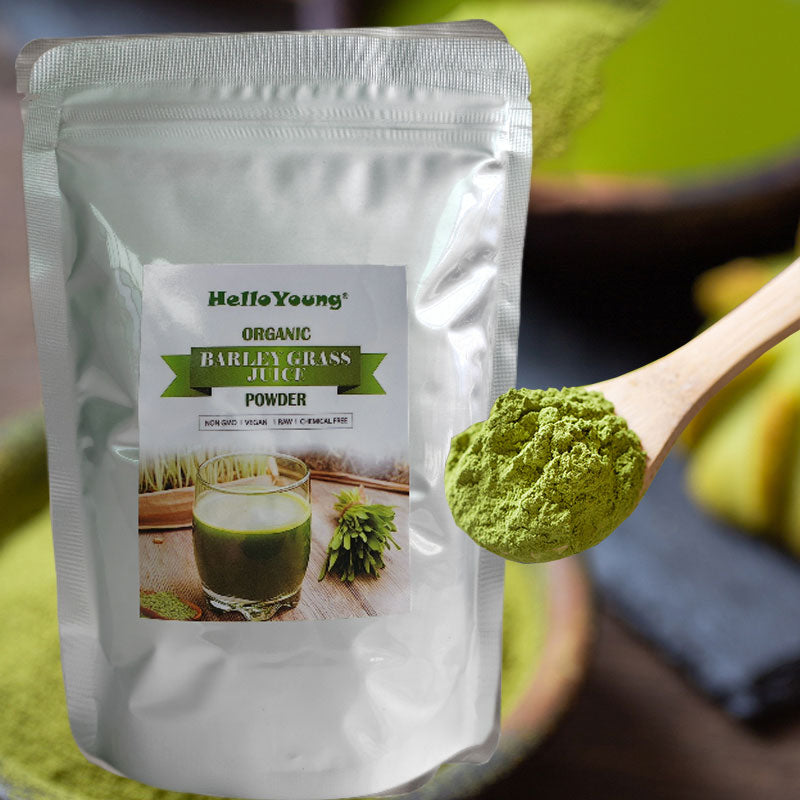Organic Barley Grass Powder original 250g barley grass official store Wheatgrass Powder for Immunity Support and Whole Food Supplement, Rich in Fibers, Vitamins, Minerals, Raw Organic Perfect Food Green Superfood Main image