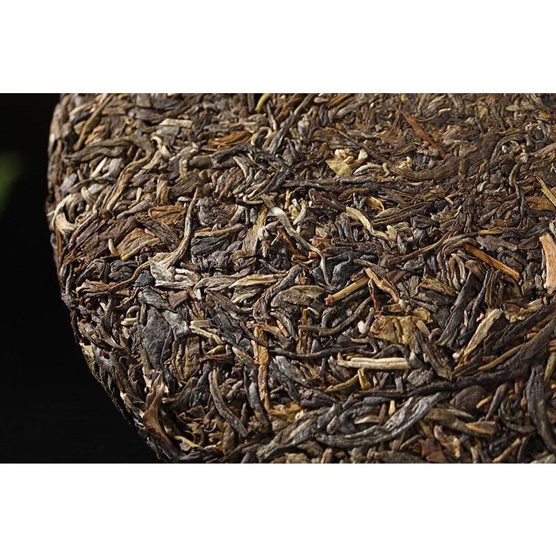 CIFbuy Yunnan Pu'er Tea Yiwu Ancient Tree 357g Pu'er Raw Tea Cake with Orchid Aroma