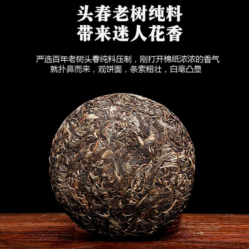 CIFbuy 357g Yunnan Pu'er Tea Raw Tea Da Xueshan Lincang Ancient Tree Arborvitae