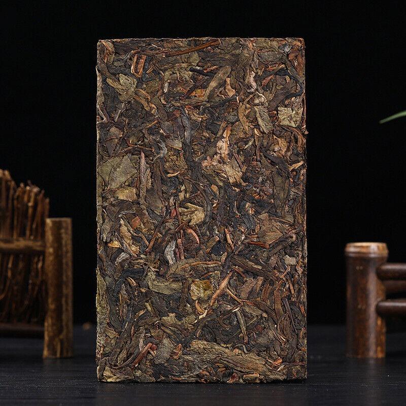 CIFbuy 1kg Yunnan Pu'er Icelandic Ancient Tree Golden Leaf Pu'er Raw Brick Tea