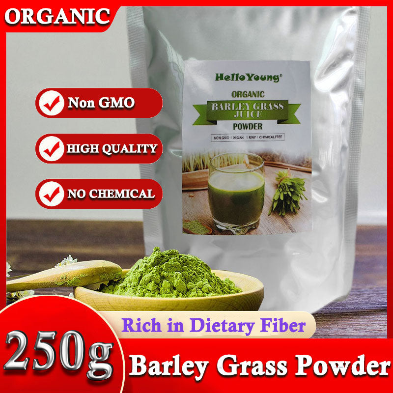 Barley grass official store Organic Barley Grass Powder original 250g Wheatgrass Powder for Immunity Support and Whole Food Supplement Main image