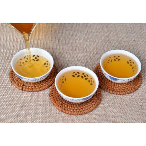CIFbuy Mengku The More Old The More Fragrant Pu'er Tea 357g Puer Raw Tea Cake Shen